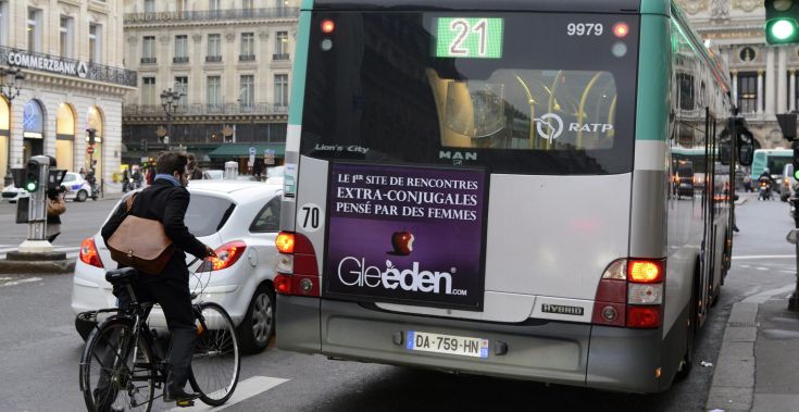 Publicités Gleeden censurées en Île-de-France